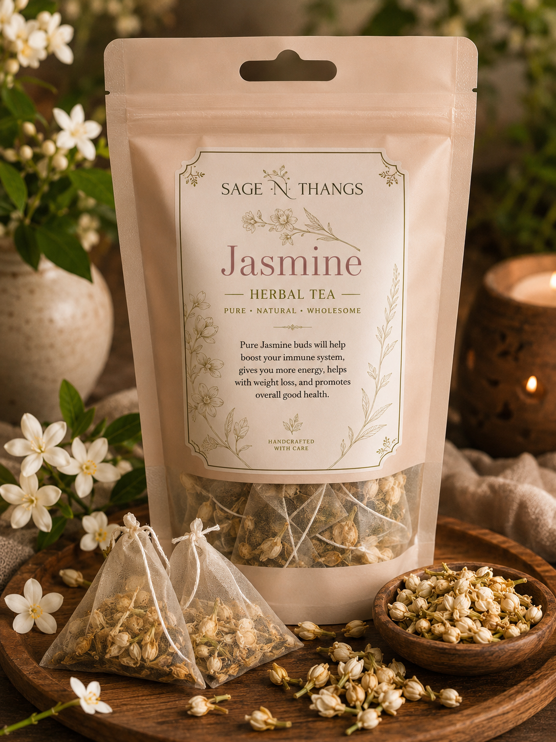 Jasmine Herbal Tea 🍵