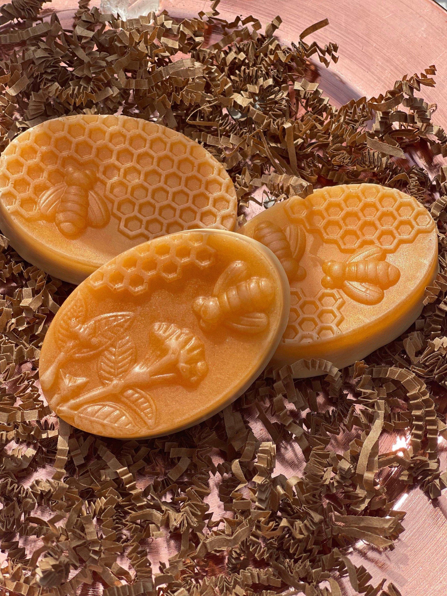 Honeycomb Hemp Coldpress Soap by Sage N Thangs