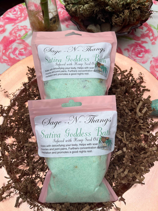 Sativa Goddess Bath by Sage N Thangs