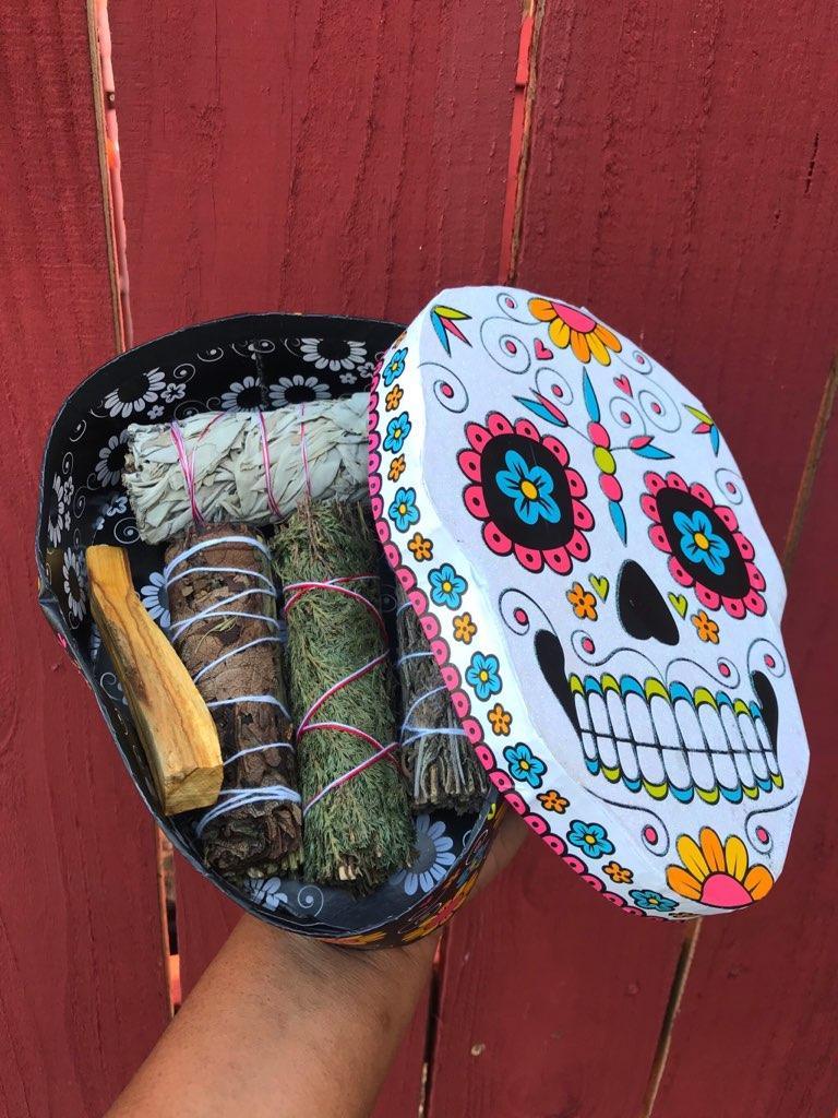 Dia De los Muertos Smudge Kit by Sage N Thangs