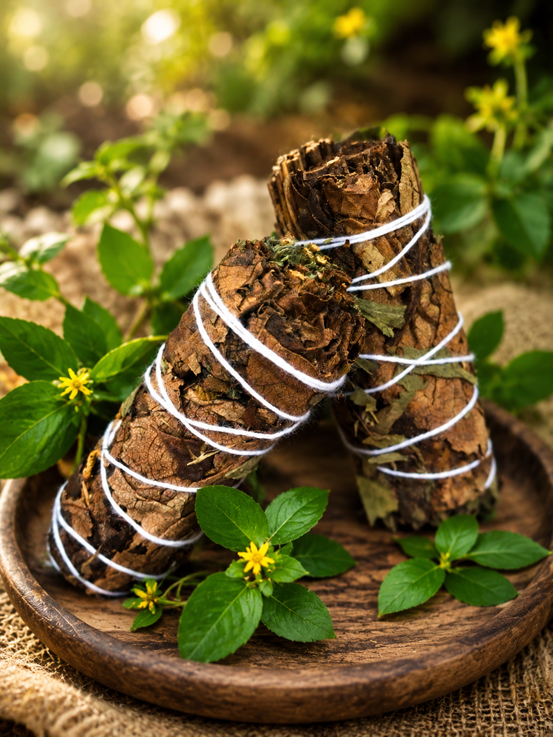 Mugwort Smudge Sticks