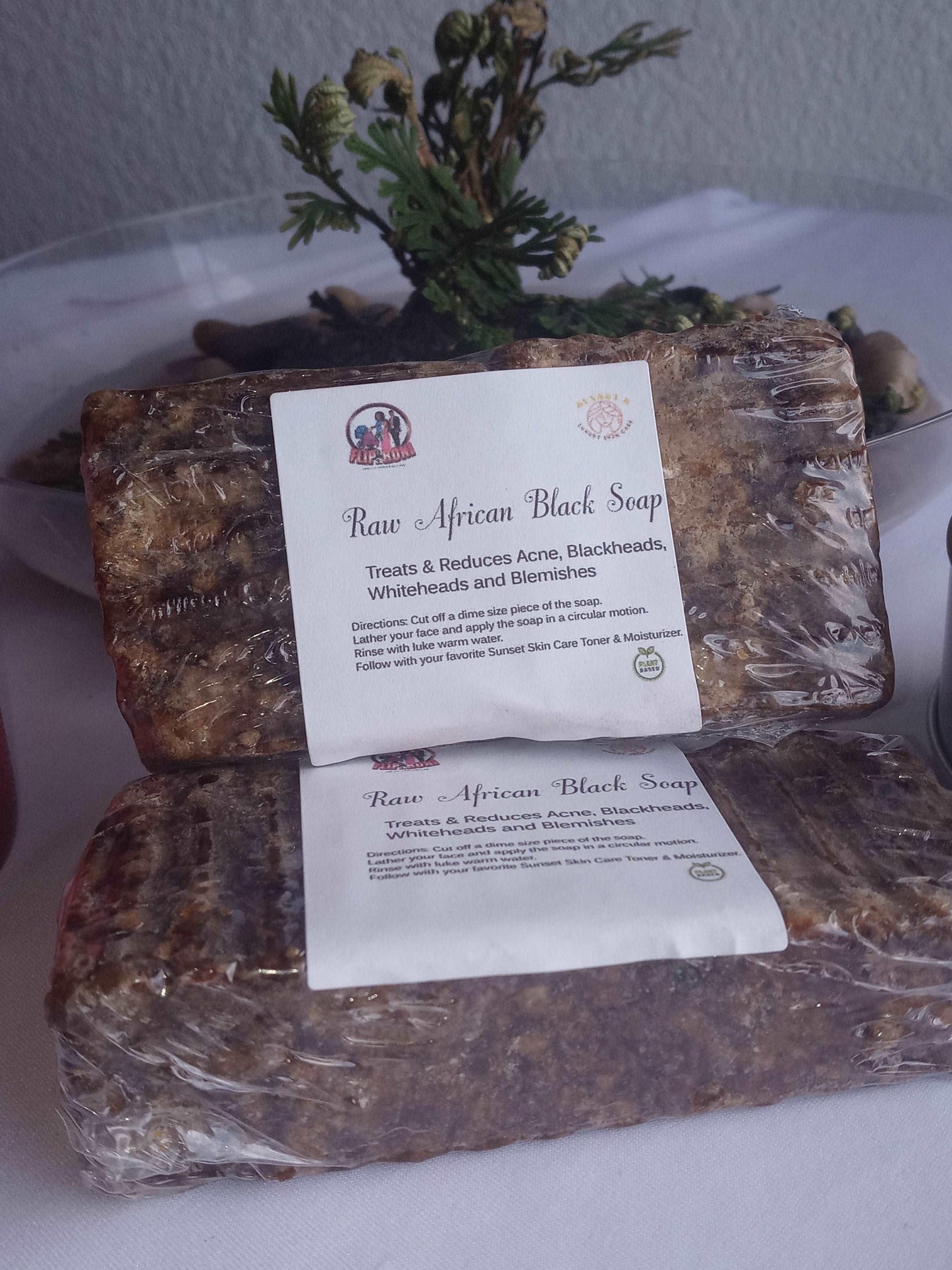 Raw African Black Soap by Sage N Thangs