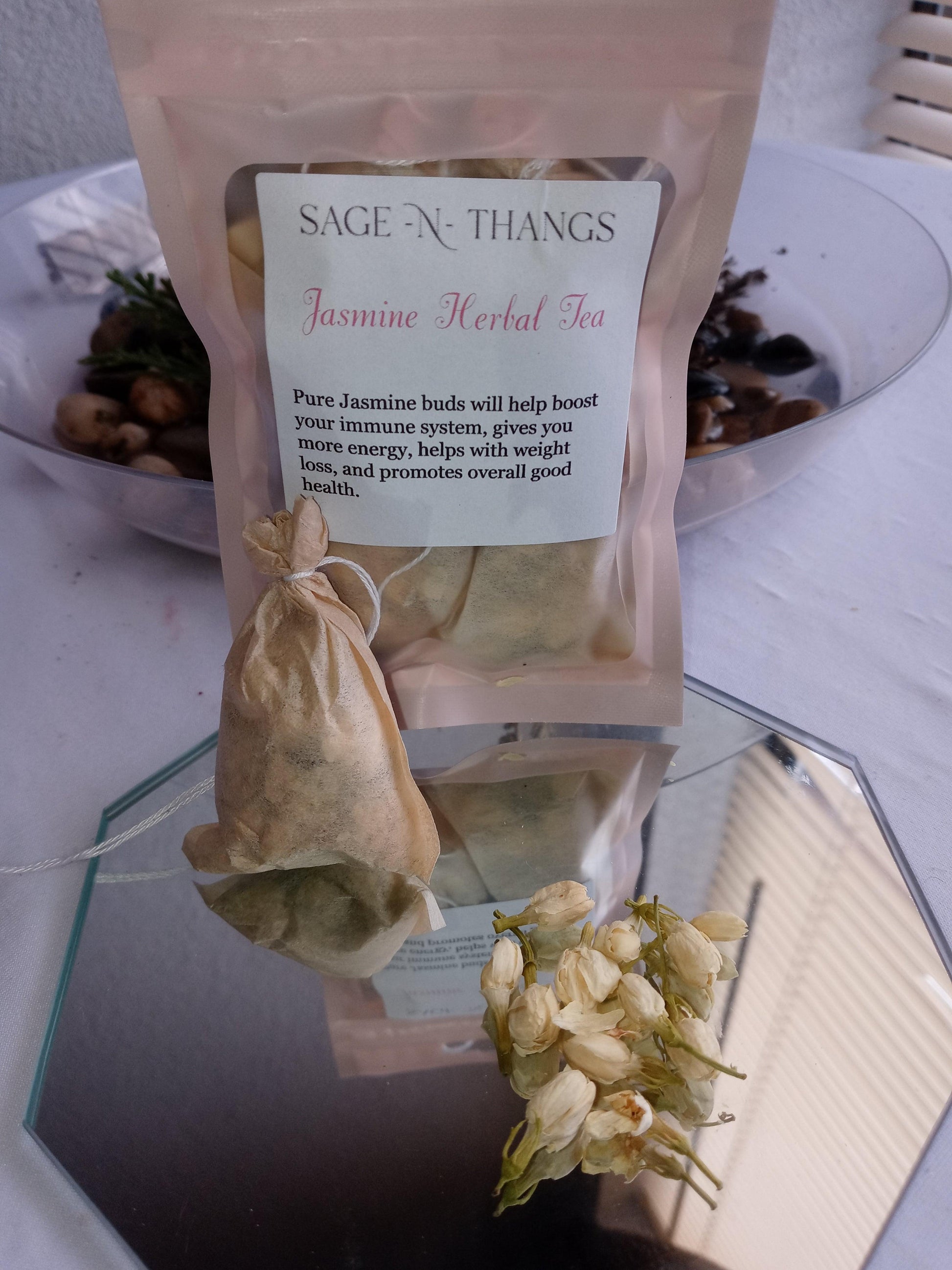 Jasmine Herbal Tea 🍵 by Sage N Thangs
