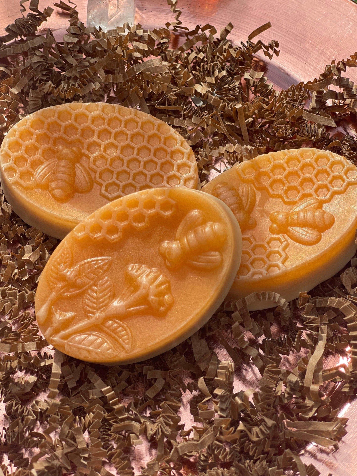 Honeycomb Hemp Coldpress Soap by Sage N Thangs