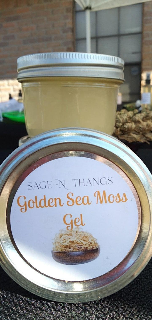 Golden Sea Moss Gel by Sage N Thangs